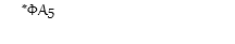 *ΦΑ5