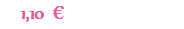 1,10 €